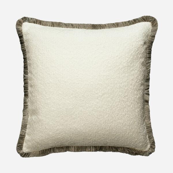 Luxurious Huntsman Ivory & Gold Accent Cushion