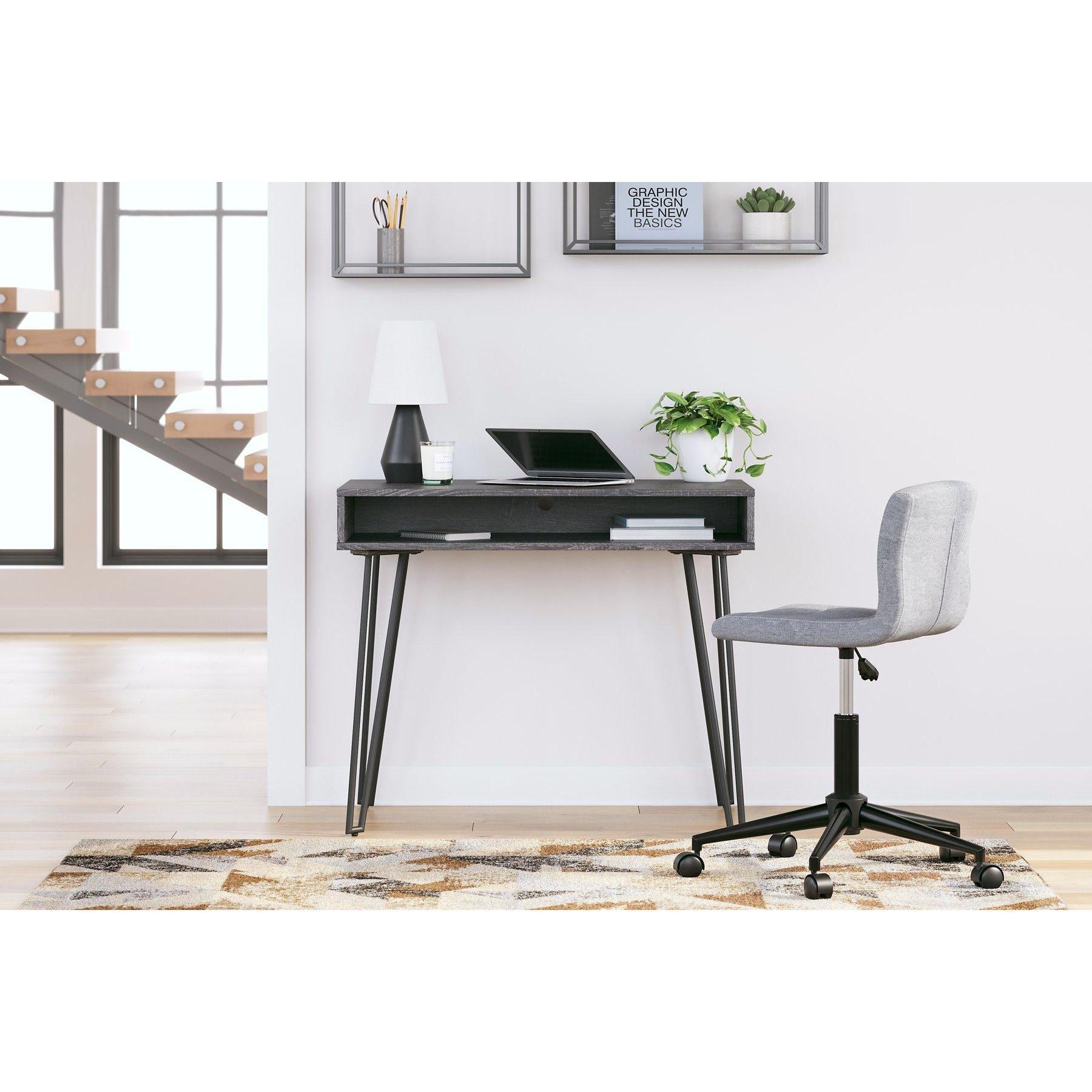 Sleek Strumford Home Office Desk for Stylish Productivity