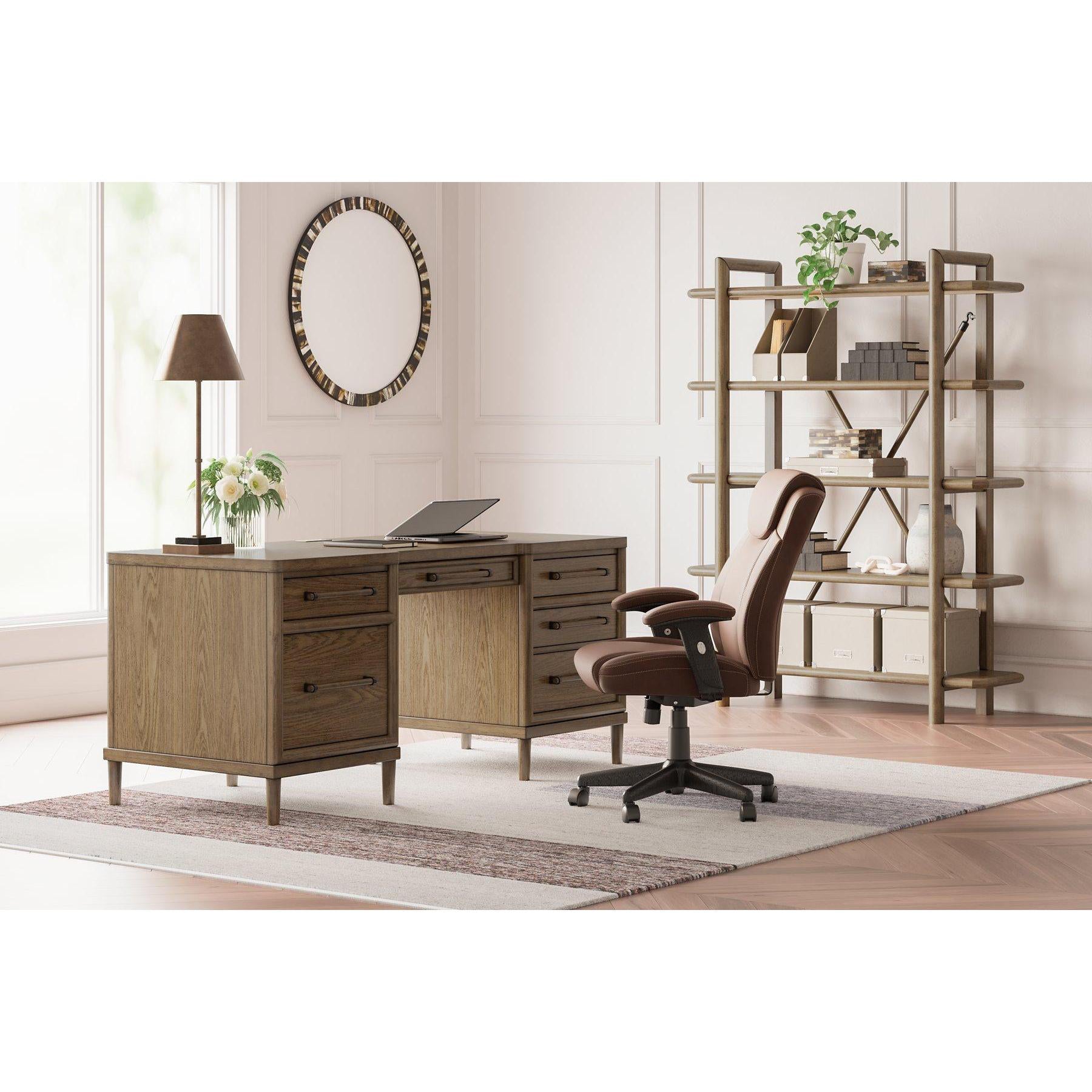 Stylish Roanhowe 68" Work-from-Home Desk