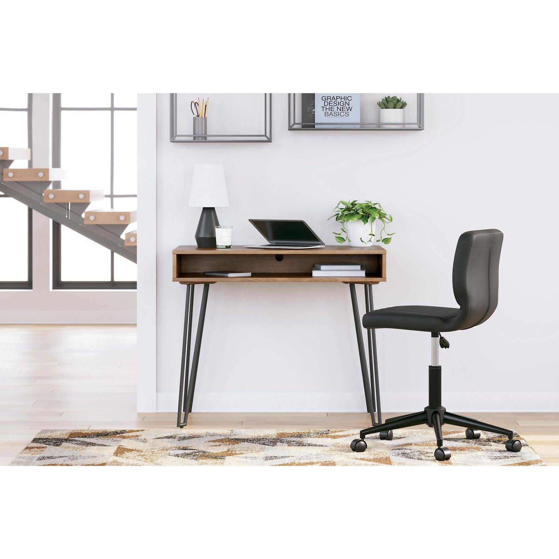 Sleek Strumford Home Office Desk for Stylish Productivity