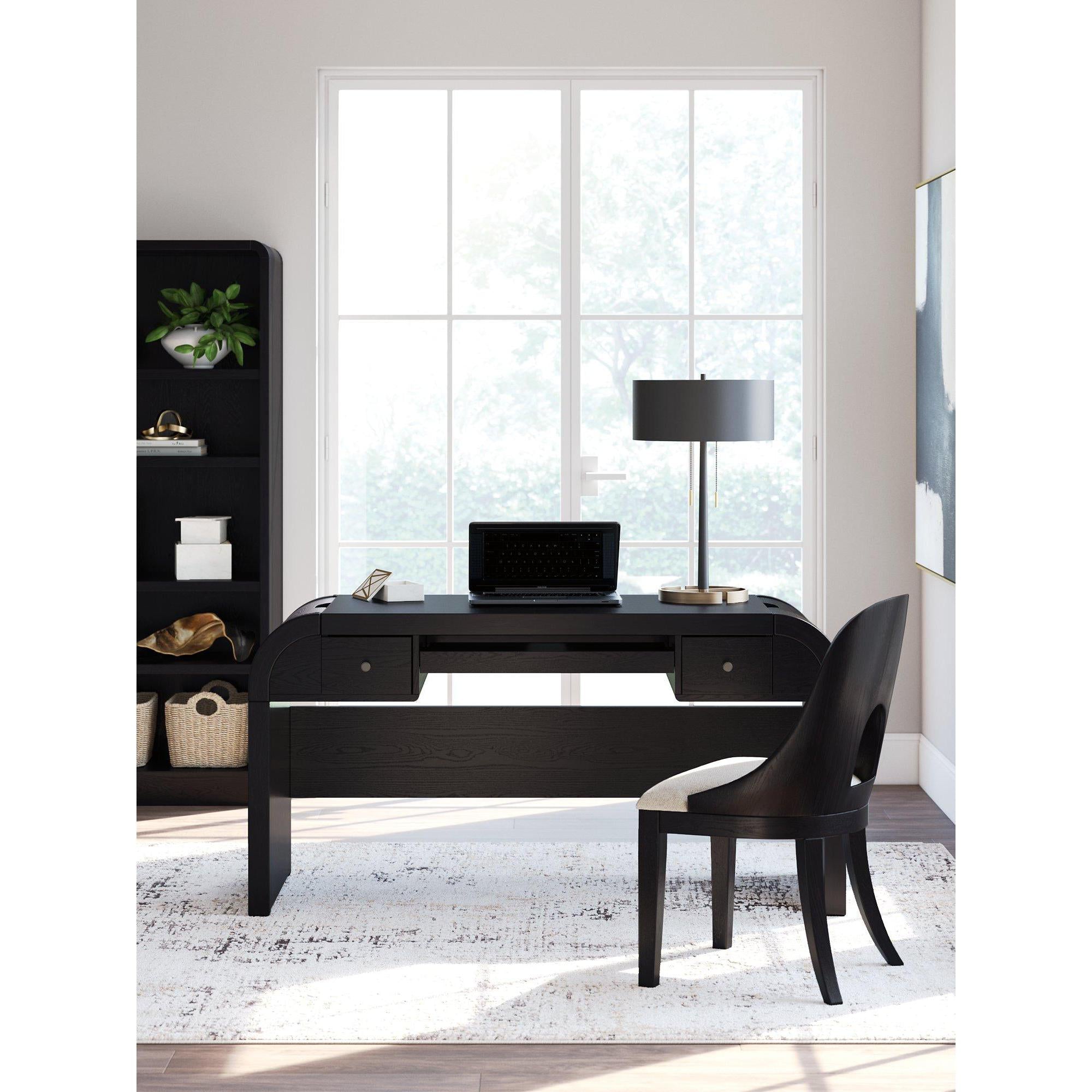 Stylish 60" Rowanbeck Home Office Desk for a Productive Workspace