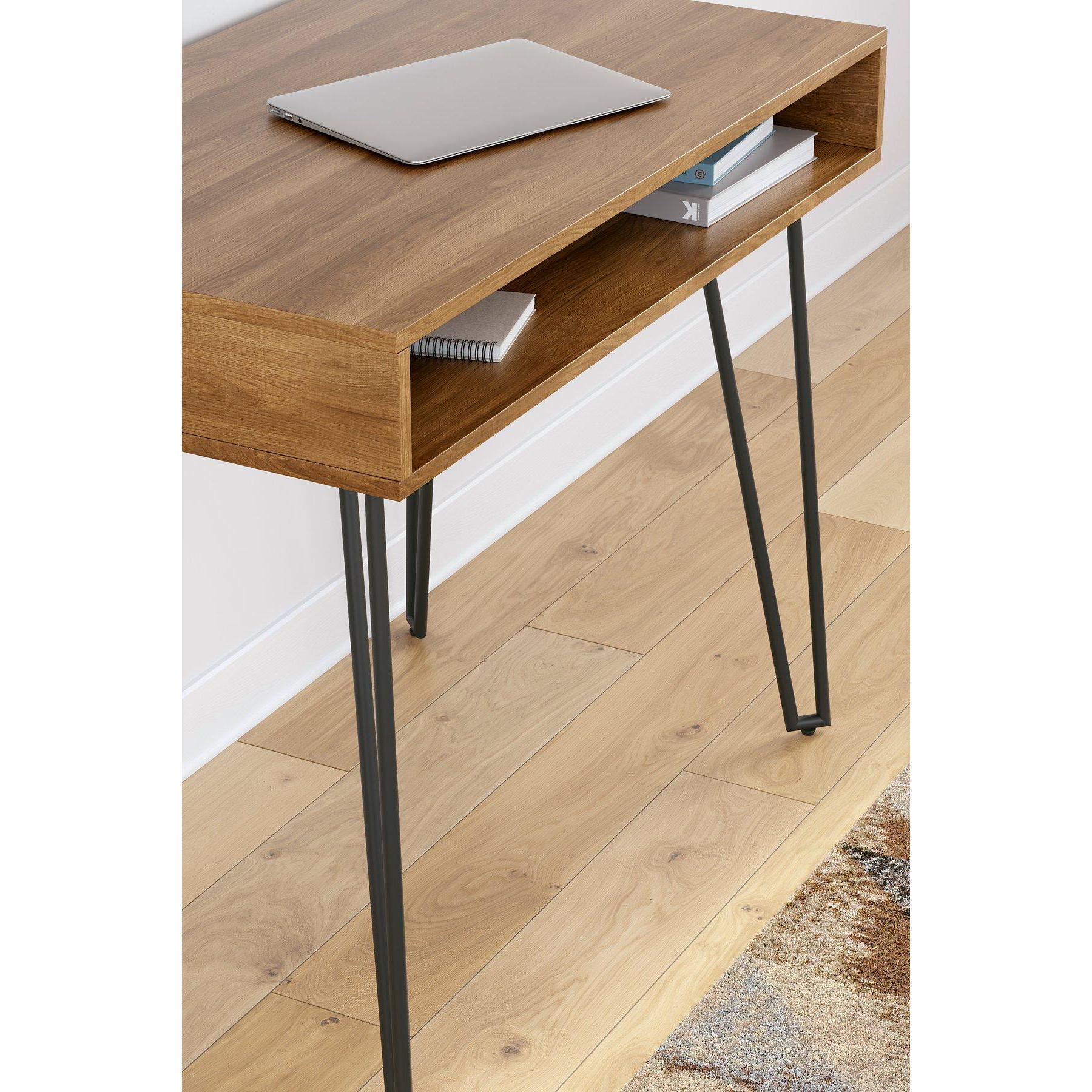 Sleek Strumford Home Office Desk for Stylish Productivity