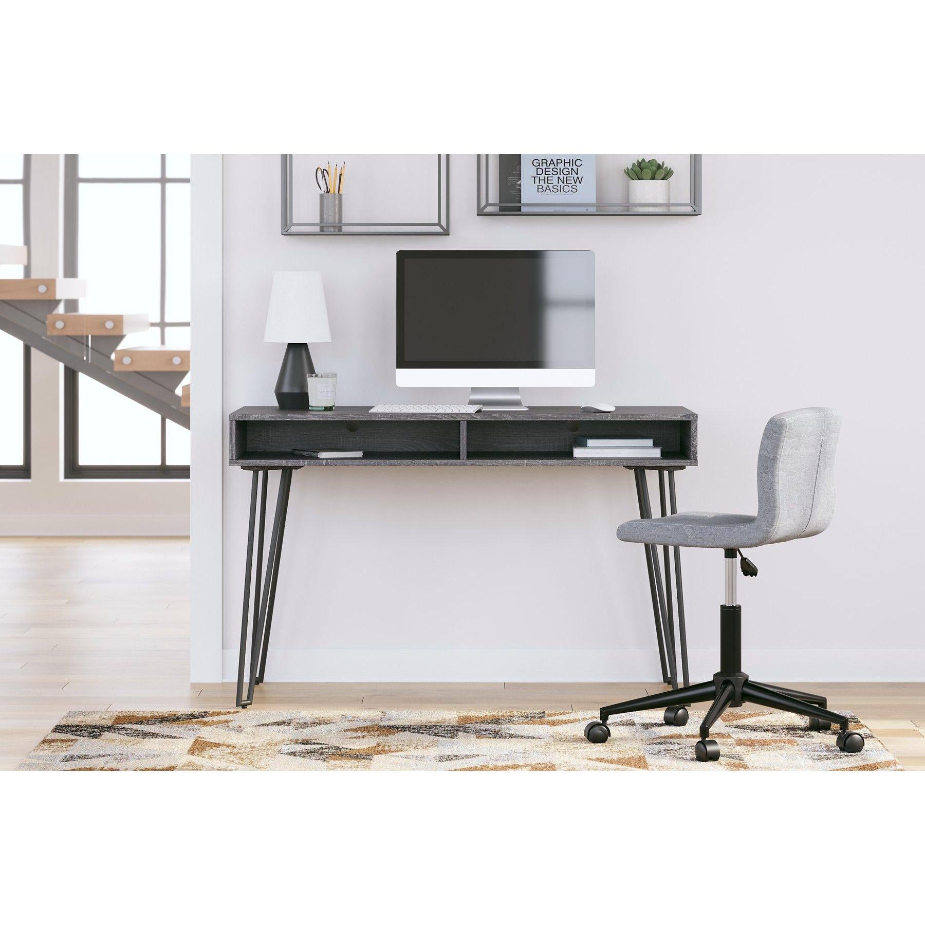 Sleek Strumford Home Office Desk for Stylish Productivity