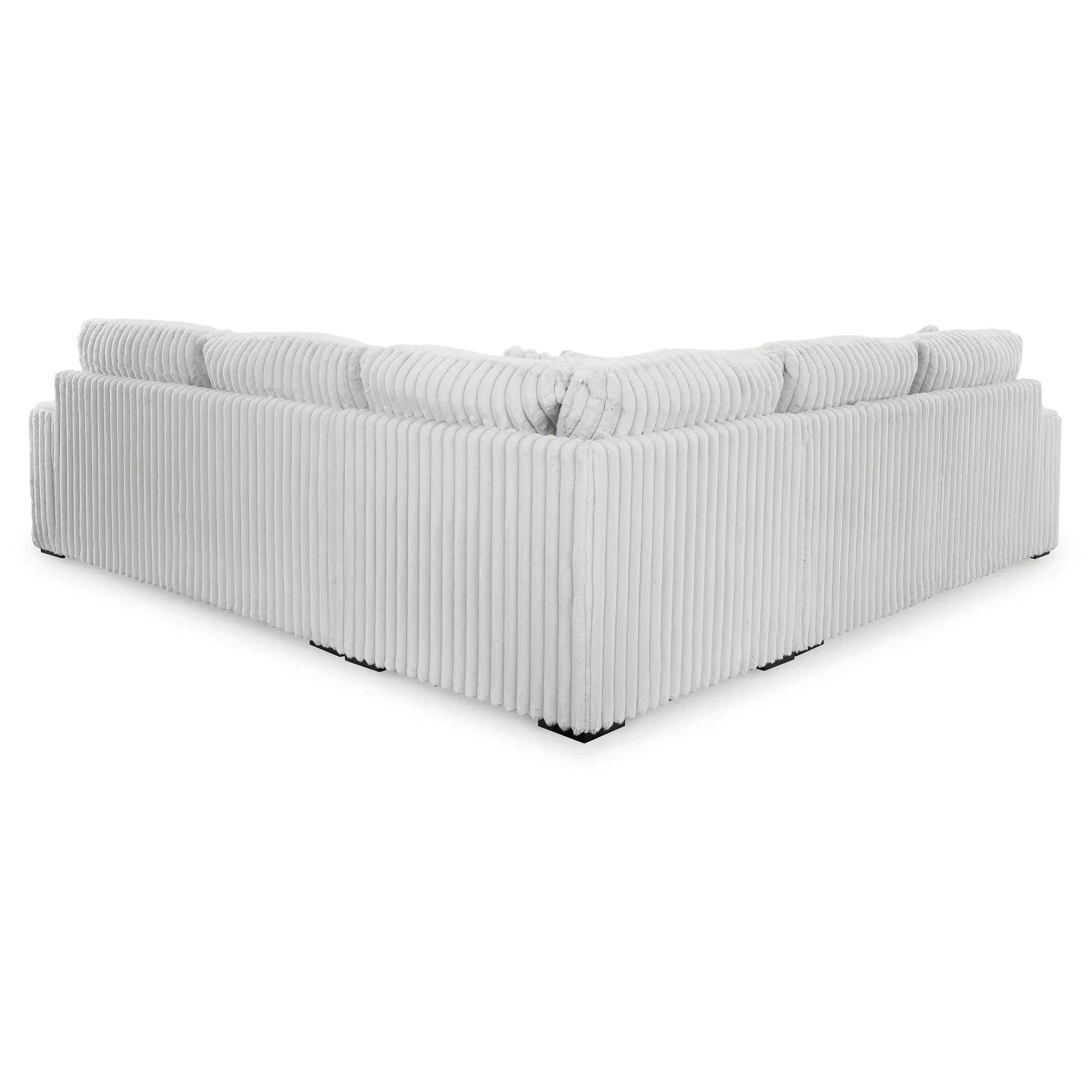 Luxurious 5-Seater Corner Lounge in Stylish Alloy Fabric