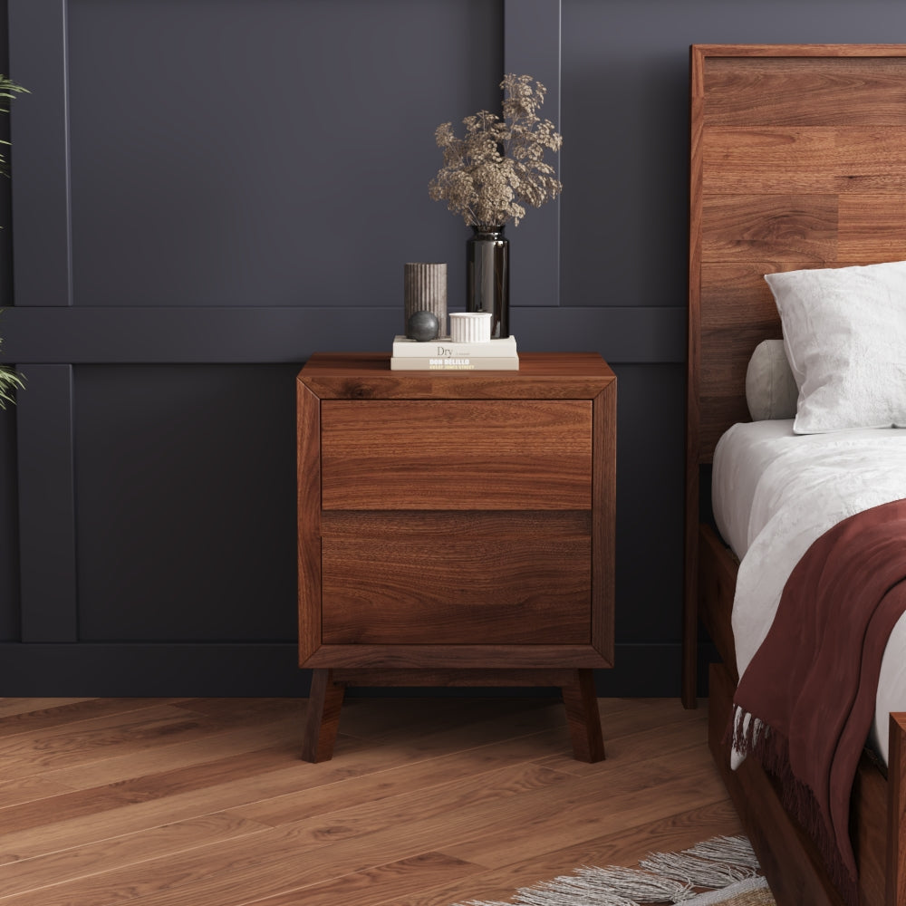 InStyle 45 Bedside Table - Dark Oak