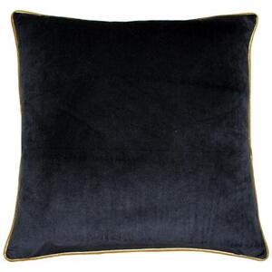 Elegant Black & Gold Meridian Cushion for a Touch of Luxury