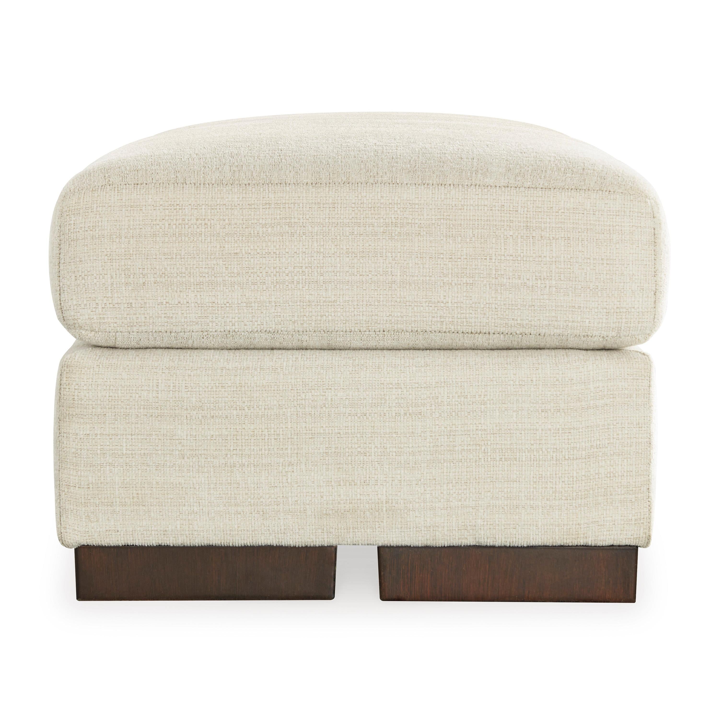 Stylish Birch Fabric Maggie Ottoman for Chic Home Decor