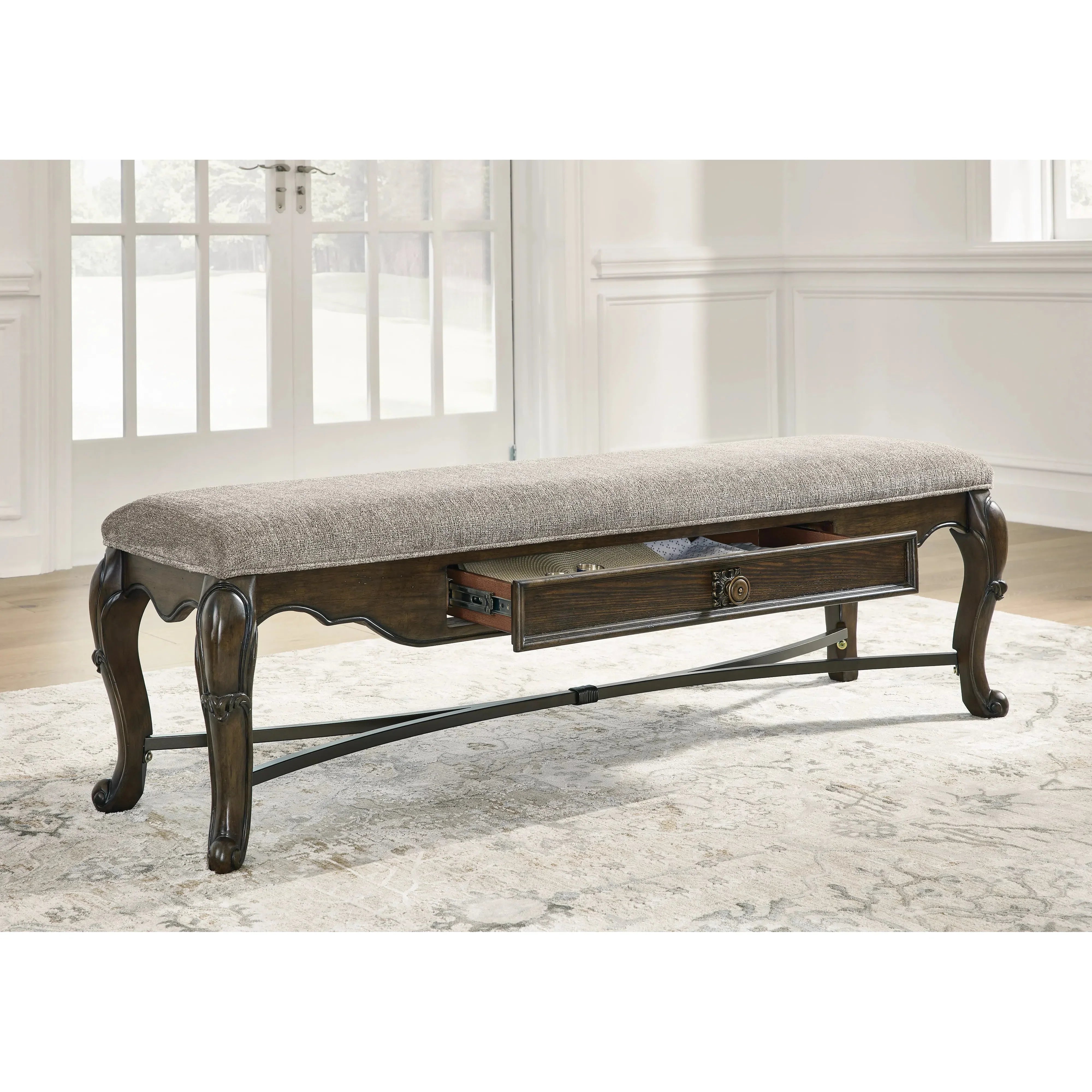 Stylish Maylee Dining Bench for a Chic Eating Space