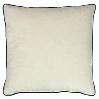 Chic Meridian Ivory & Black Cushion for Stylish Comfort