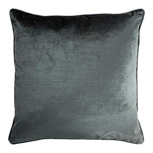 Luxurious Stella Graphite Throw Pillow