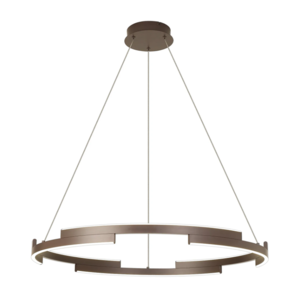 Elegant Alic Brown Sphere Ceiling Light Fixture