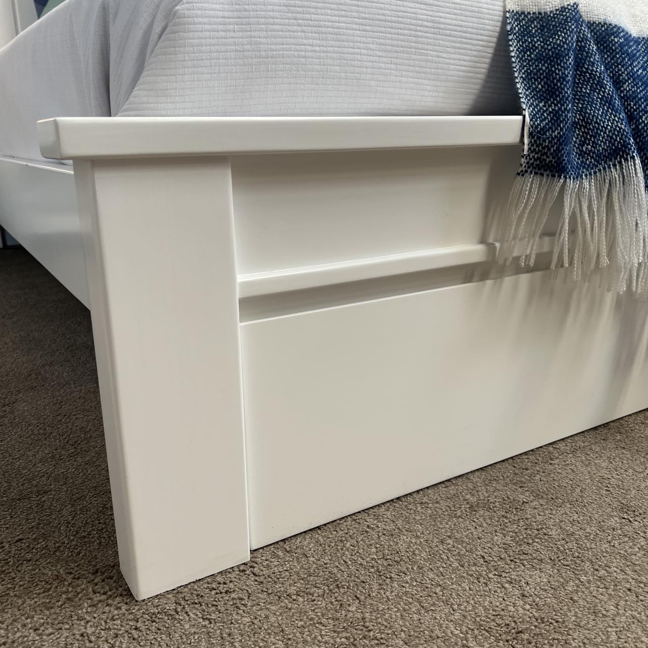 White Haven Bed - White