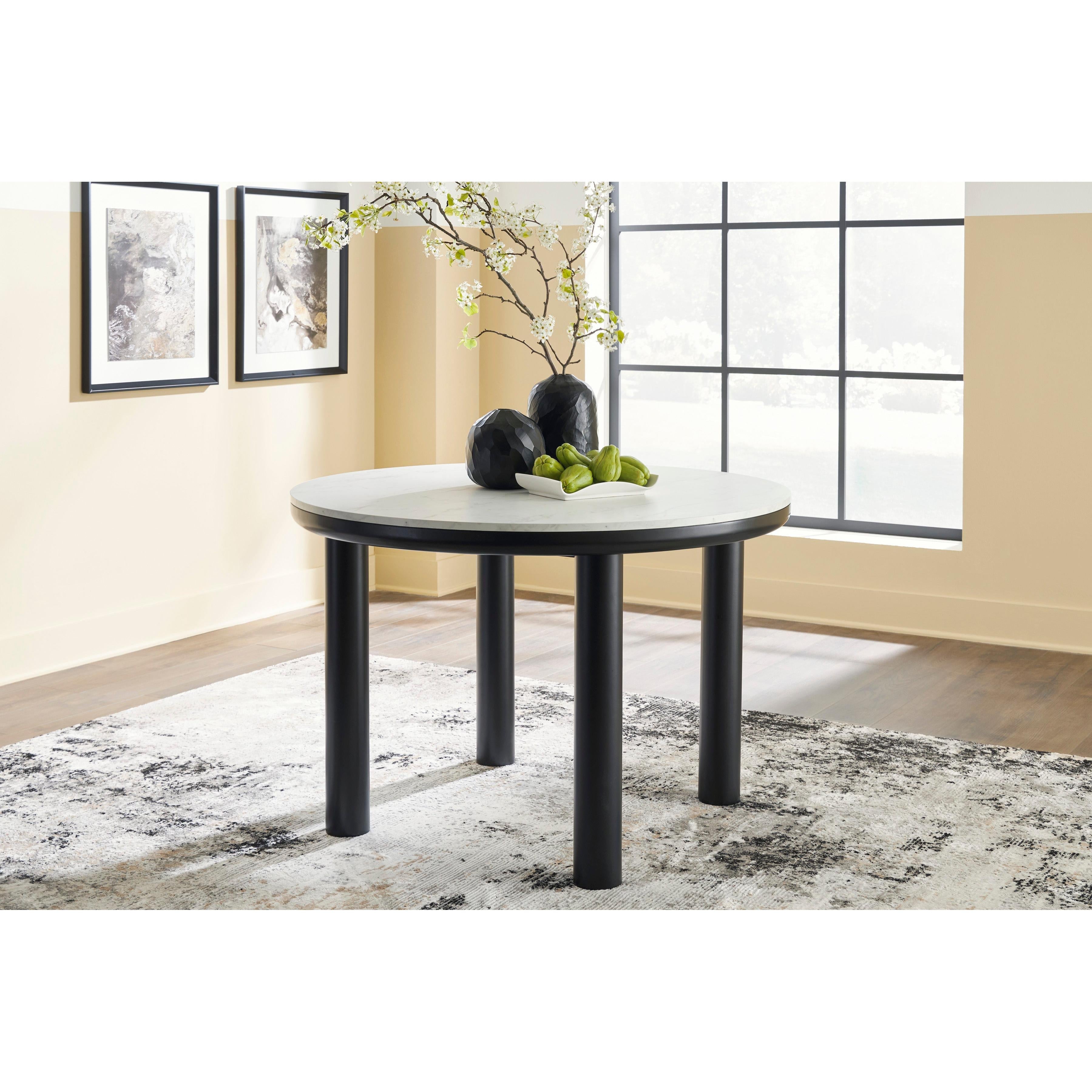 Stylish Xandrum Circular Dining Table