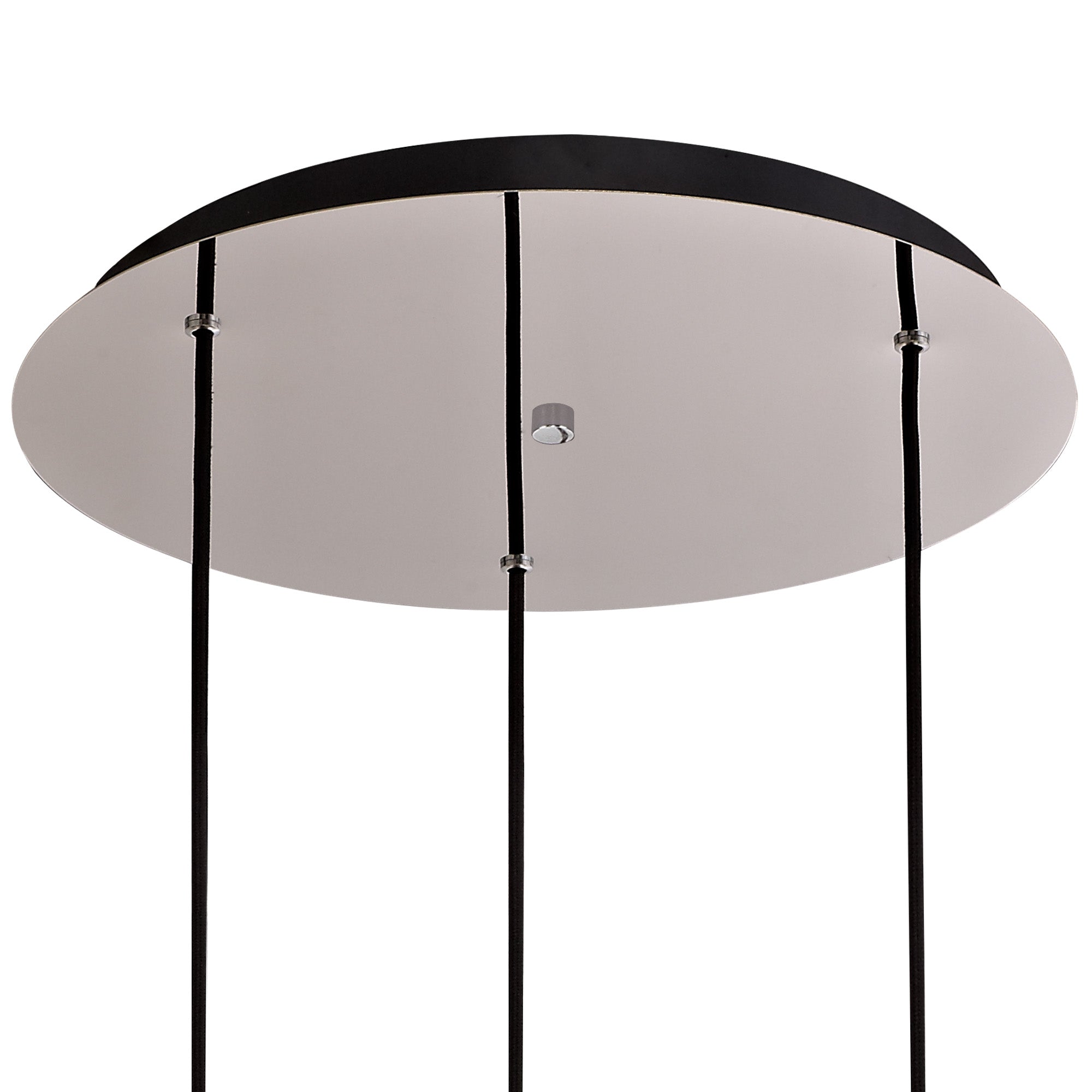 Elegant Brooks 3-Light Round Pendant Fixture