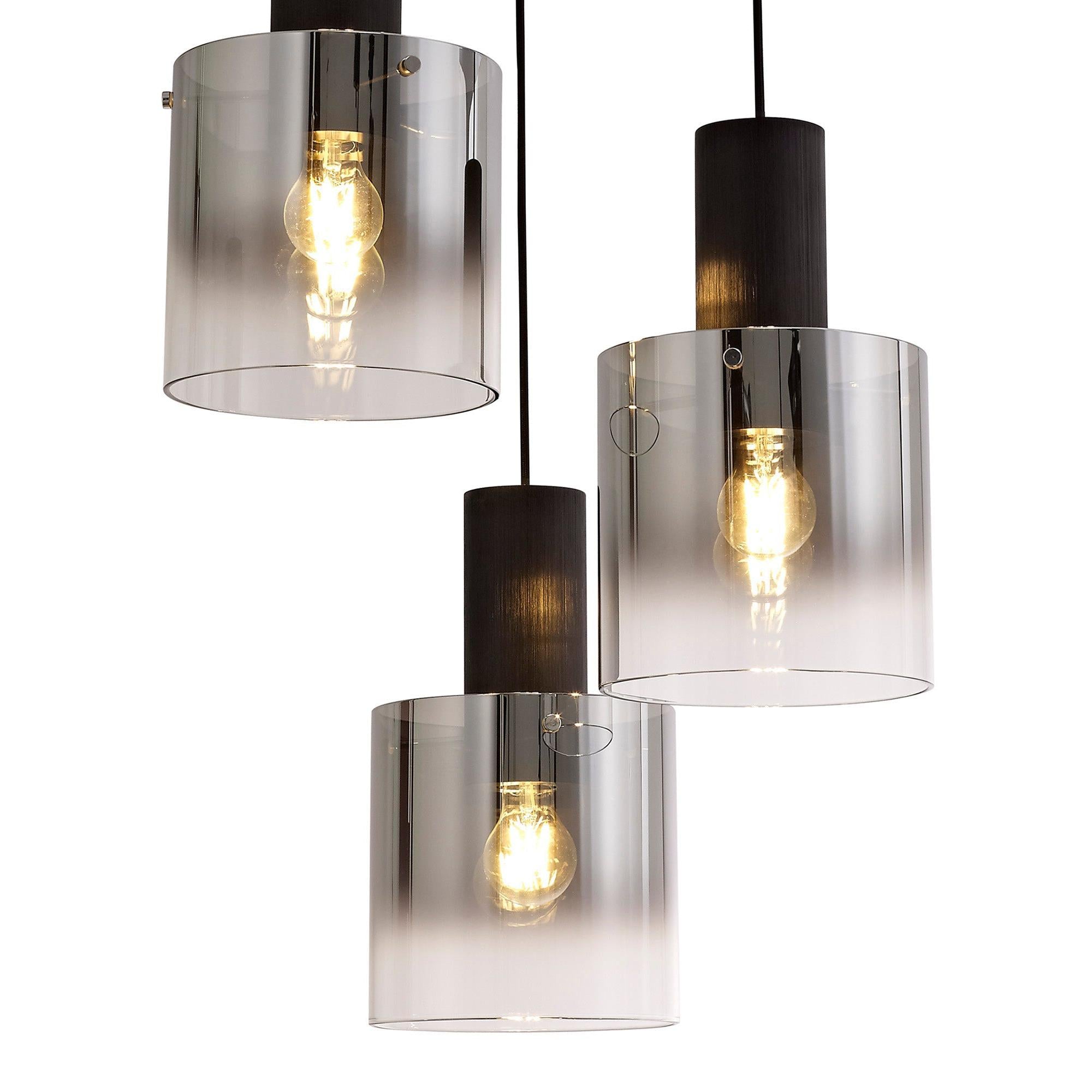 Elegant Brooks 3-Light Round Pendant Fixture