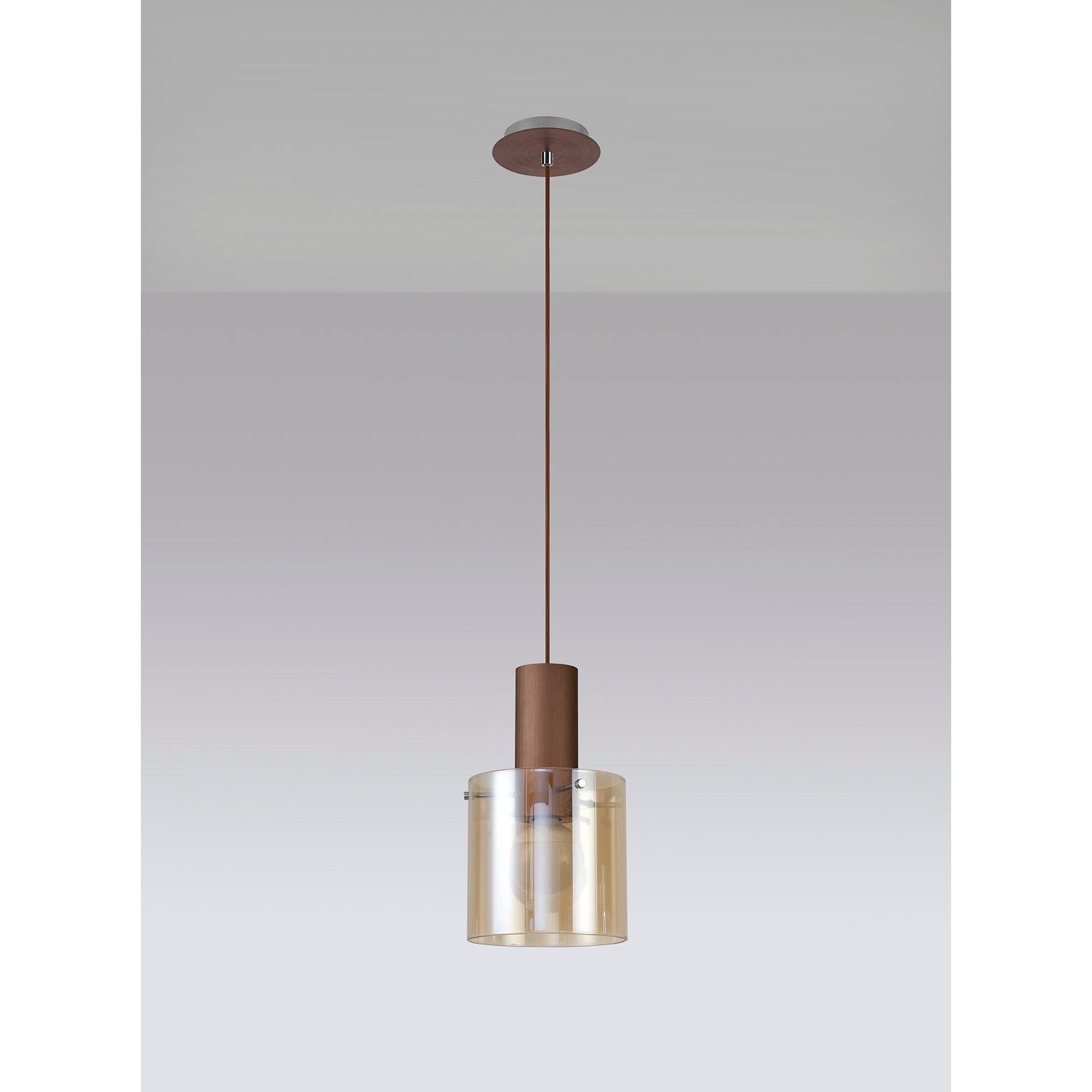 Elegant Brooks Single Light Pendant for Any Space