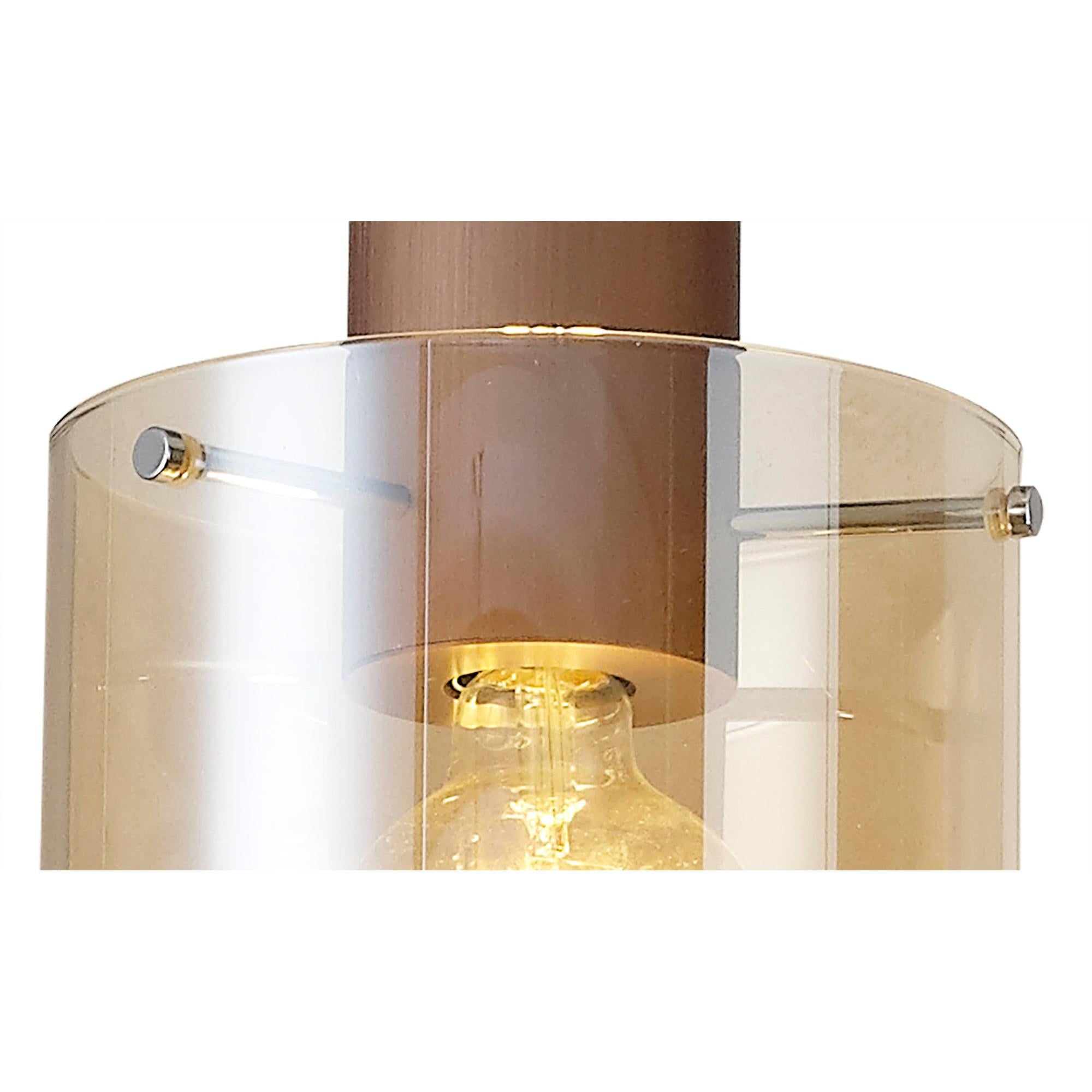 Elegant Brooks 3-Light Round Pendant Fixture