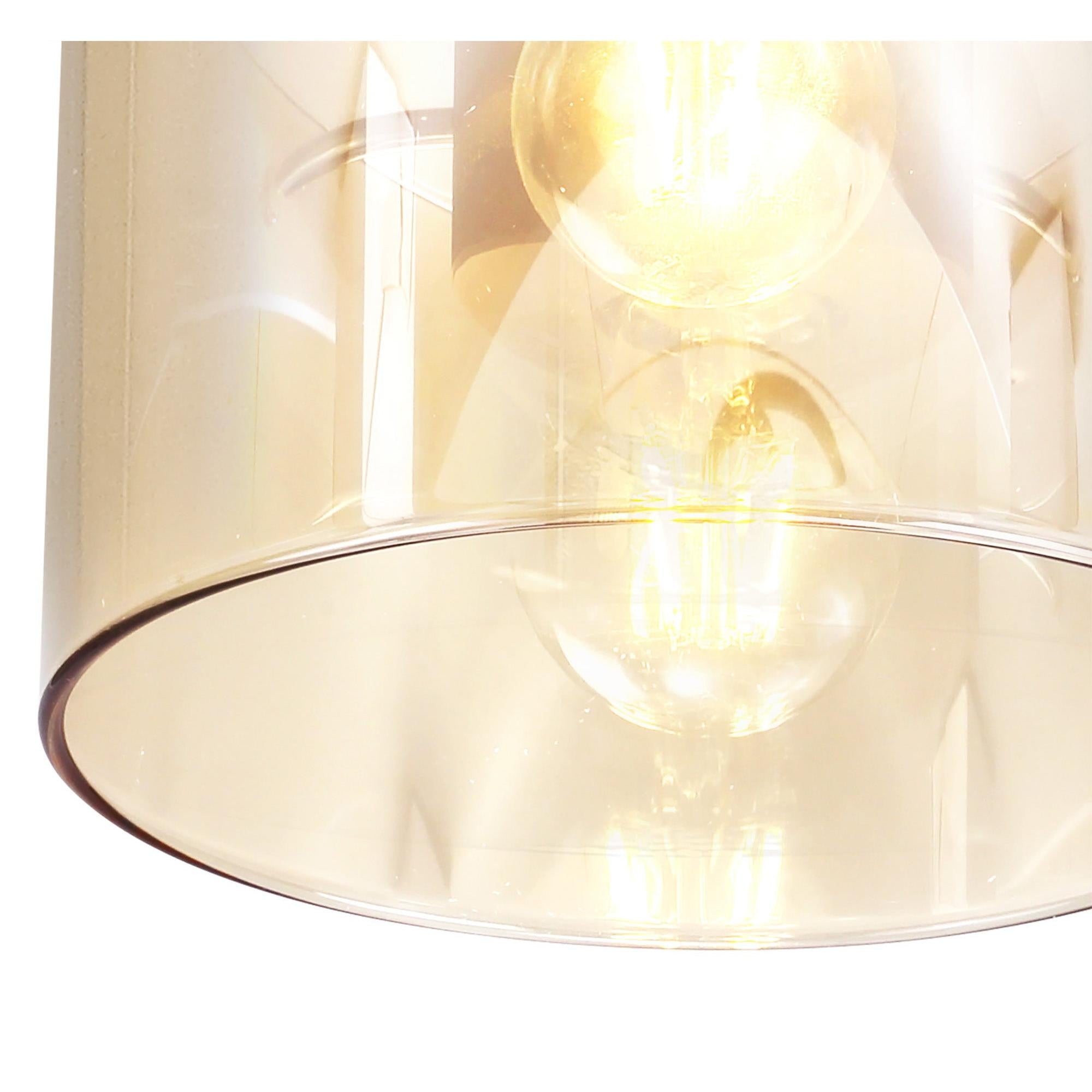 Stylish Brooks Round Flush Mount Ceiling Light with 1 Illumination