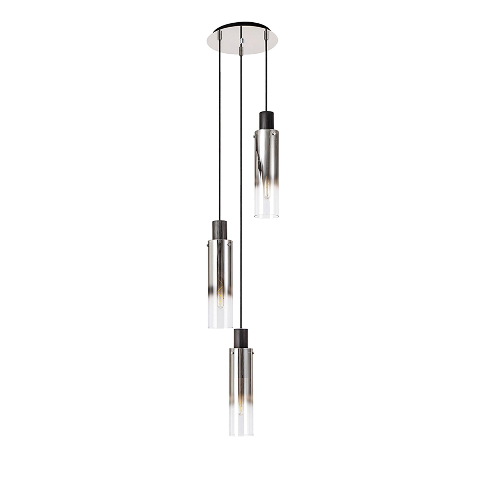 Elegant Brooks Slim 3-Light Round Pendant Lighting