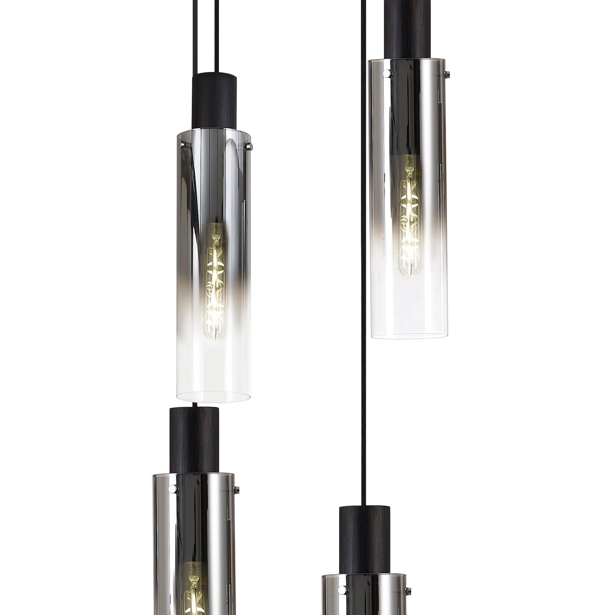 Elegant Brooks Slim Round 9-Light Pendant Fixture