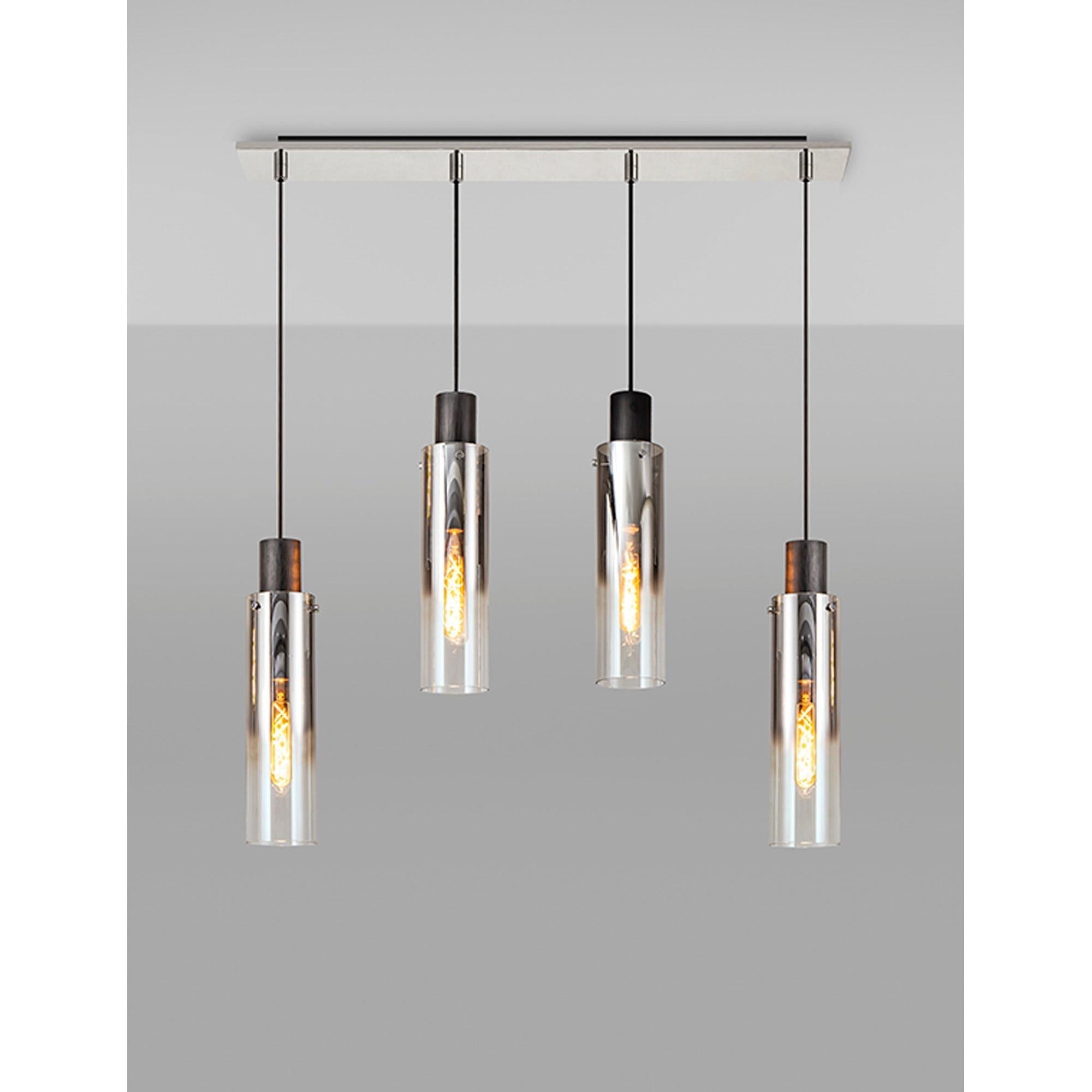 Elegant Brooks 4-Light Slim Linear Pendant