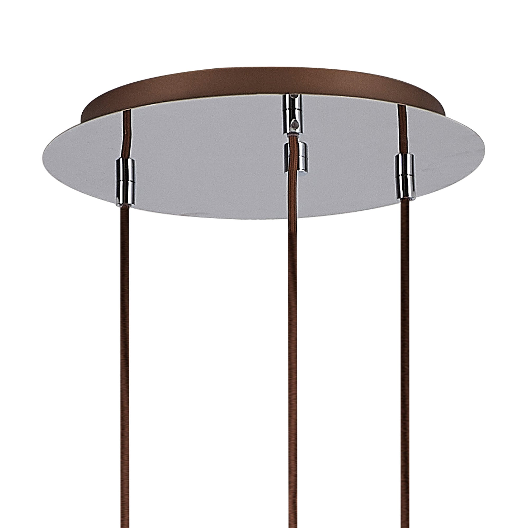 Elegant Brooks Slim 3-Light Round Pendant Lighting